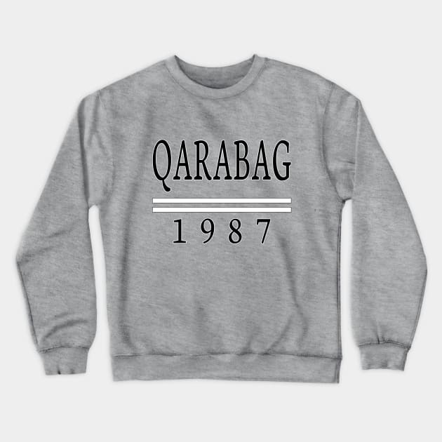 Qarabag 1987 Classic Crewneck Sweatshirt by Medo Creations